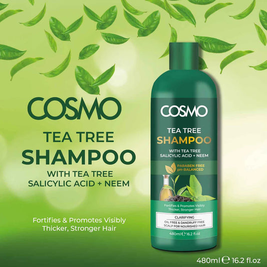 Cosmo Arabica Tea Tree Shampoo