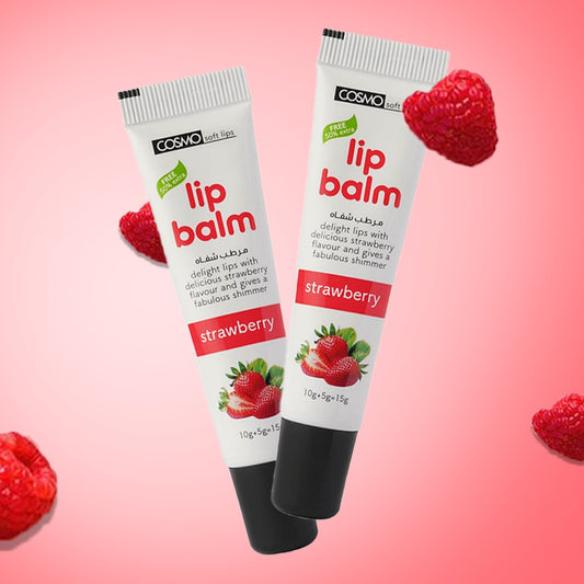 Cosmo Strawberry Lip Balm (15 GM)