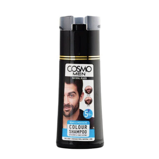 Beard Colour Shampoo (180 ML) - Natural Black