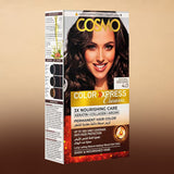 Cosmo Color Xpress Hair Cream Natural Brown 4.0