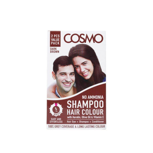 Hair Colour Shampoo Sachet (25 ML) - Dark Brown