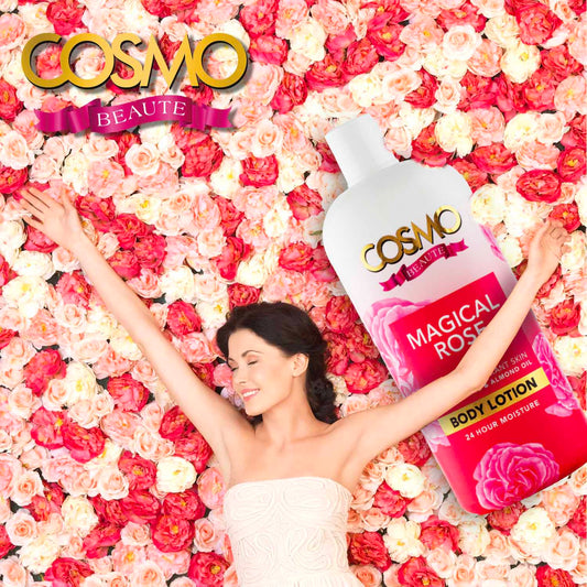 Cosmo Magical Rose Moisturizing Body Lotion-750ml