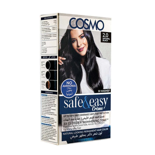 Cosmo Safe & Easy Creme Natural Black 2.0