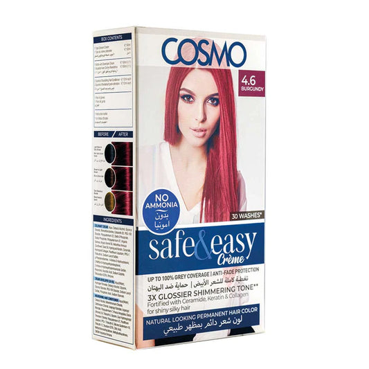 Cosmo Safe & Easy Creme Burgundy 4.6