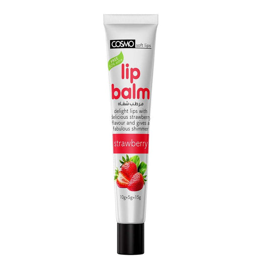 Cosmo  Strawberry Lip Balm (15 GM)