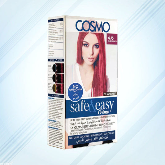 Cosmo Safe & Easy Creme Burgundy 4.6