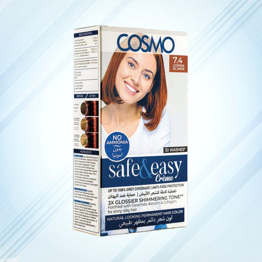 Cosmo Safe & Easy Creme Copper Blonde 7.4