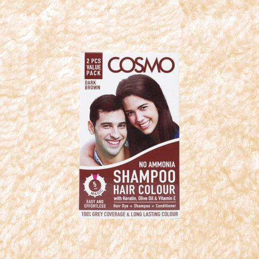 Hair Colour Shampoo Sachet (25 ML) - Dark Brown