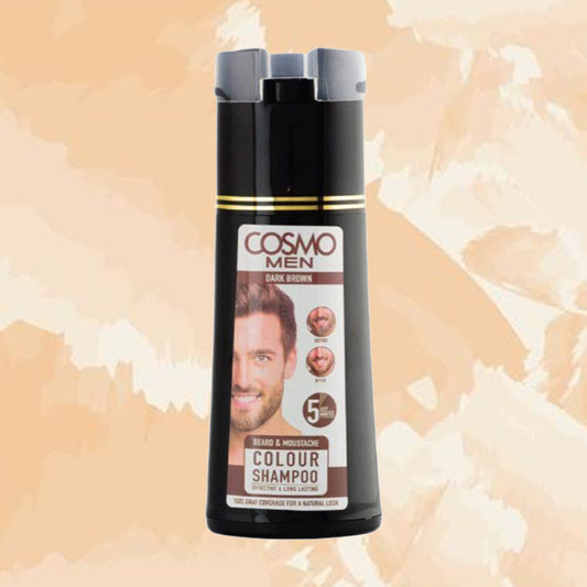 Beard Colour Shampoo (180 ML) - Dark Brown