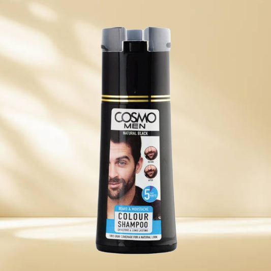 Beard Colour Shampoo (180 ML) - Natural Black