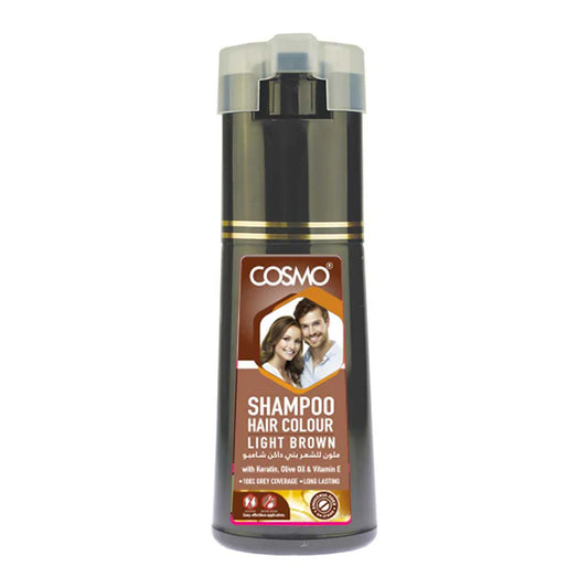 Cosmo Hair Color Shampoo Light Brown