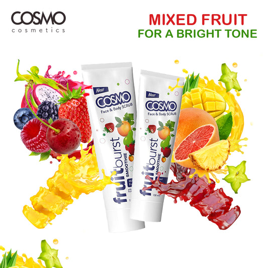 Cosmo Face Body Scrub Mix Fruit (150 ML)