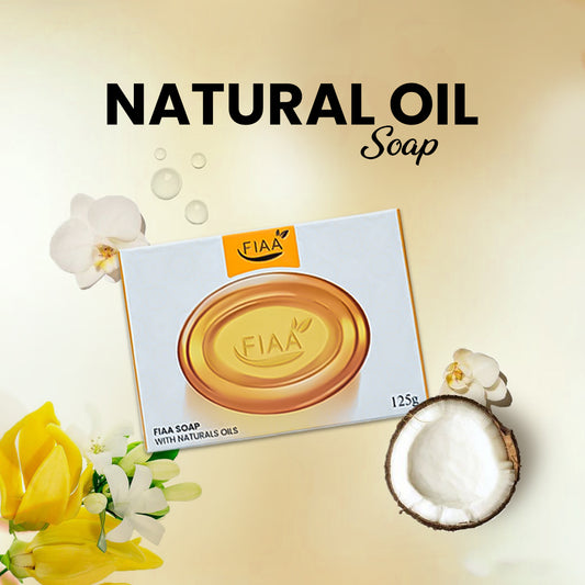 FIAA TRANSPARENT SOAP (125g) - Natural Oils