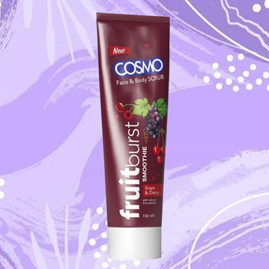 Cosmo Face Body Scrub Grape & Cherry (150 ML)